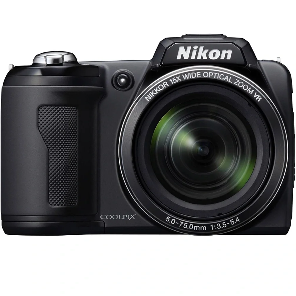 Nikon Coolpix L110 12.1 MP Digital Camera w/ 15x Optical (VR) Zoom & 3 Inch LCD